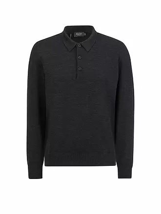 MAERZ | Polo-Pullover | dunkelgrün