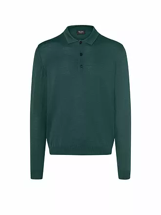 MAERZ | Polo-Pullover | dunkelgrün