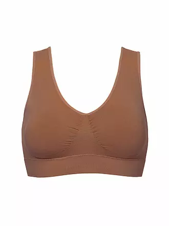 MAGIC BODYFASHION | Bustier Comfort Bra Bamboo Creme | braun