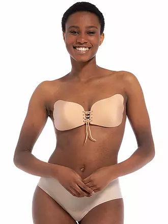 MAGIC BODYFASHION | Va-Va-Voom Klebe-Push Up rose | beige