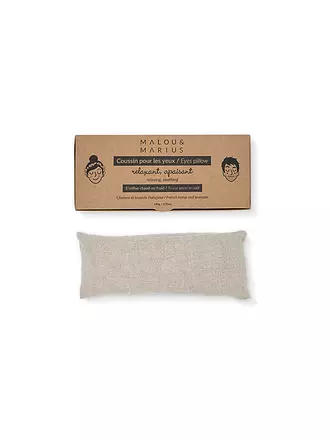 MALOU & MARIUS | Augenkissen Pink-Orange | beige