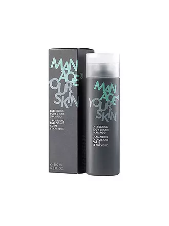 MANAGE YOUR SKIN | Energizing Body & Hair Shampoo 200ml | keine Farbe