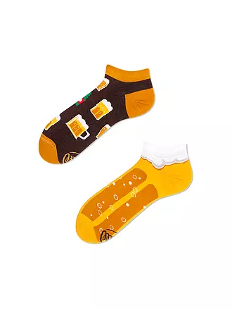 MANY MORNINGS | Herren Sneaker Socken CRAFT BEER orange | orange