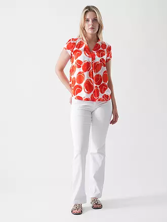MARC CAIN | Jeans Flared Fit FARO | weiss