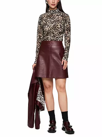 MARC CAIN | Lederjacke | braun