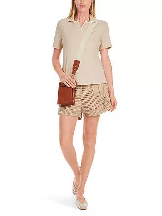 MARC CAIN | Poloshirt | hellbraun