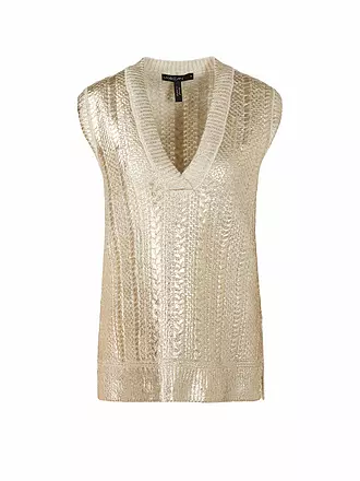 MARC CAIN | Pullunder | gold