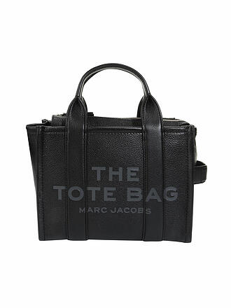MARC JACOBS | Ledertasche - Mini Bag THE MINI TOTE BAG | schwarz