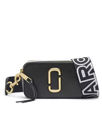 MARC JACOBS | Ledertasche - Mini Bag THE SNAPSHOT | schwarz