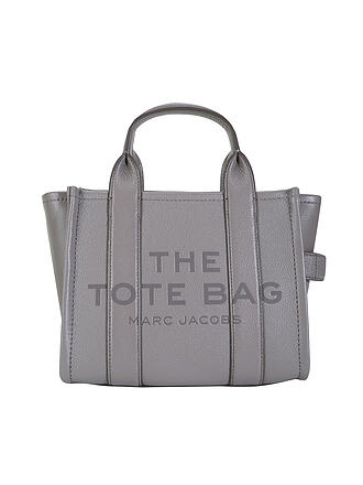 MARC JACOBS | Ledertasche - Mini Tote Bag THE MINI TOTE BAG | grau