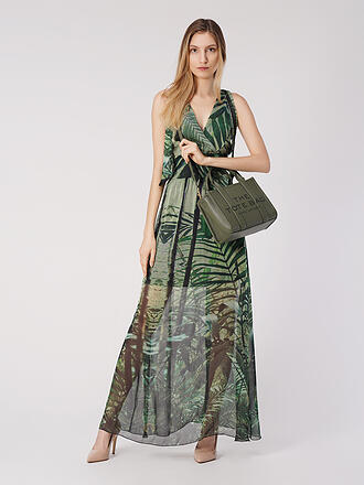 MARC JACOBS | Ledertasche - Mini Tote Bag THE MINI TOTE BAG | olive