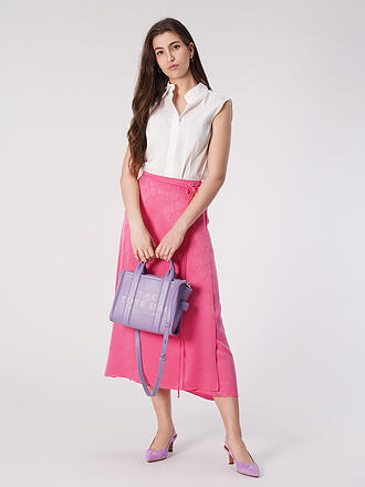 MARC JACOBS | Ledertasche - Mini Tote Bag THE MINI TOTE BAG | pink