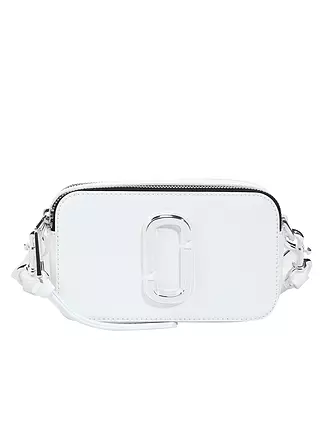 MARC JACOBS | Ledertasche - Minibag The Snapshot DTM | weiss