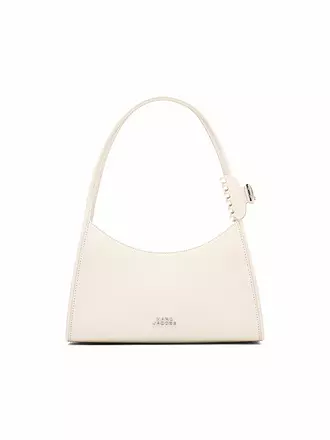 MARC JACOBS | Ledertasche - Schultertasche THE CLAW CLIP | weiss