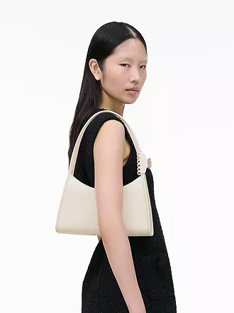 MARC JACOBS | Ledertasche - Schultertasche THE CLAW CLIP | schwarz