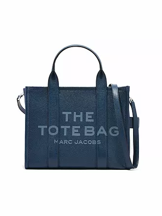 MARC JACOBS | Ledertasche - Tote Bag THE MEDIUM TOTE BAG LEATHER | blau