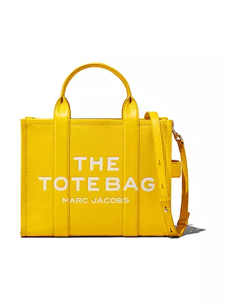MARC JACOBS | Ledertasche - Tote Bag THE MEDIUM TOTE BAG | gelb