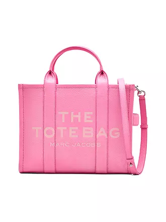 MARC JACOBS | Ledertasche - Tote Bag THE MEDIUM TOTE LEATHER | pink