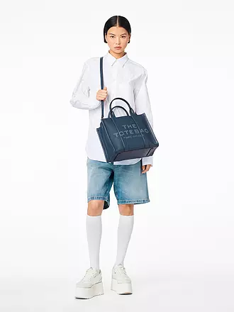 MARC JACOBS | Ledertasche - Tote Bag THE MEDIUM TOTE LEATHER | grün
