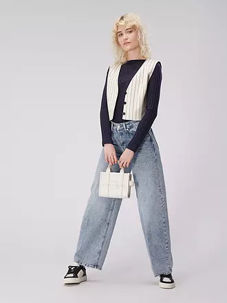 MARC JACOBS | Ledertasche - Tote Bag THE MINI TOTE | rot