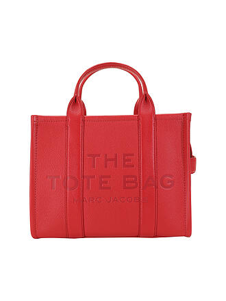 MARC JACOBS | Ledertasche - Tote Bag THE SMALL TOTE BAG | rot