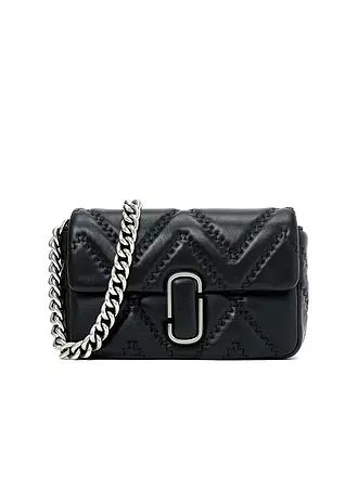 MARC JACOBS | Ledertasche - Umhängetasche THE SHOULDER BAG | hellgrau