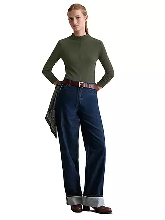 MARC O' POLO DENIM | Langarmshirt | dunkelgrün