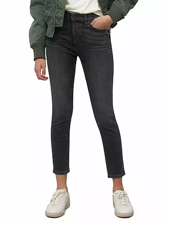 MARC O'POLO DENIM | Highwaist Jeans Skinny Fit 7/8 | blau