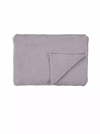 MARC O'POLO HOME | Tagesdecke - Plaid Nordic Knit 130x170cm Garden Green | lila
