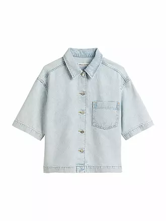 MARC O'POLO | Jeansbluse | hellblau