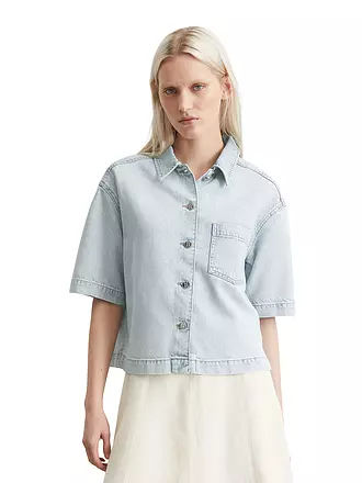 MARC O'POLO | Jeansbluse | hellblau