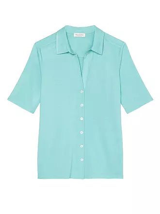 MARC O'POLO | Jerseybluse | hellblau