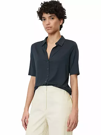 MARC O'POLO | Jerseybluse | grün