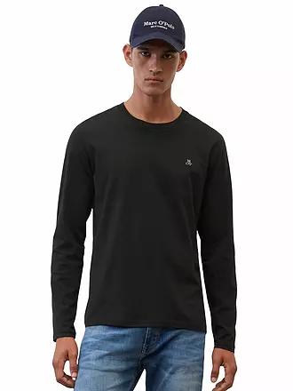 MARC O'POLO | Langarmshirt | schwarz