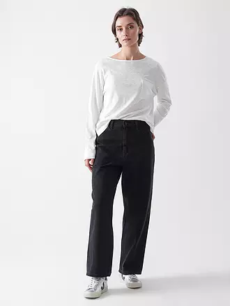 MARC O'POLO | Langarmshirt | weiss