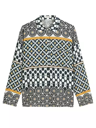 MARC O'POLO | Leinenbluse | dunkelblau