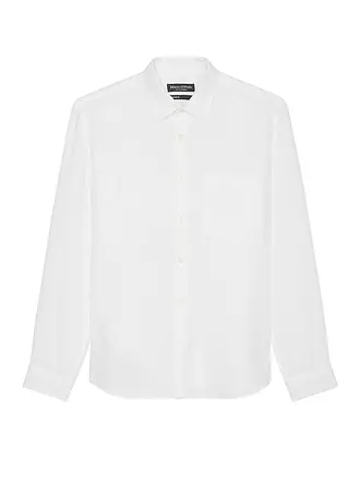 MARC O'POLO | Leinenhemd Regular Fit | weiss