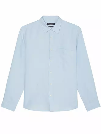MARC O'POLO | Leinenhemd Regular Fit | blau