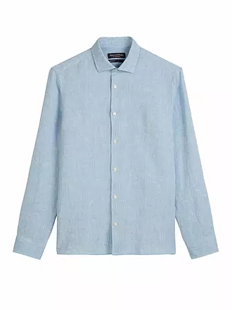 MARC O'POLO | Leinenhemd Regular Fit | blau