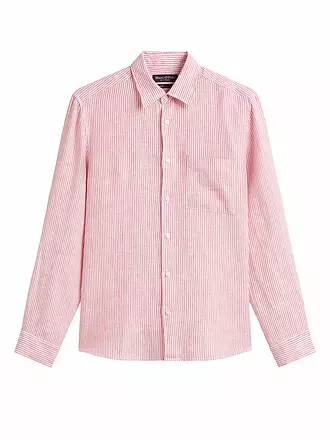 MARC O'POLO | Leinenhemd Regular Fit | pink