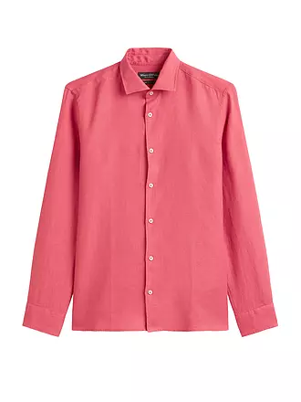 MARC O'POLO | Leinenhemd Regular Fit | koralle