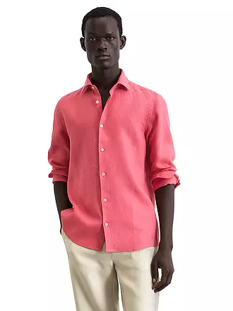 MARC O'POLO | Leinenhemd Regular Fit | koralle