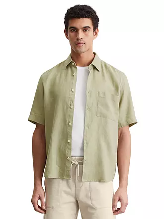 MARC O'POLO | Leinenhemd | olive