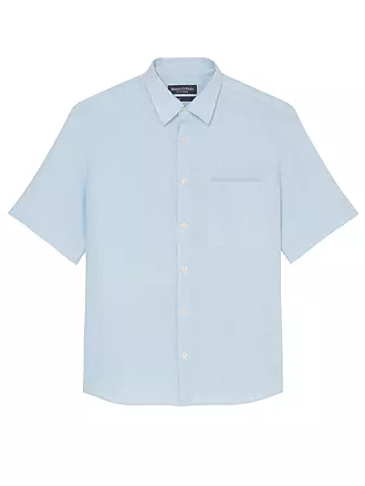 MARC O'POLO | Leinenhemd | blau