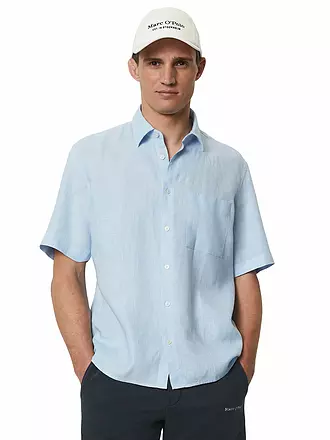 MARC O'POLO | Leinenhemd | blau