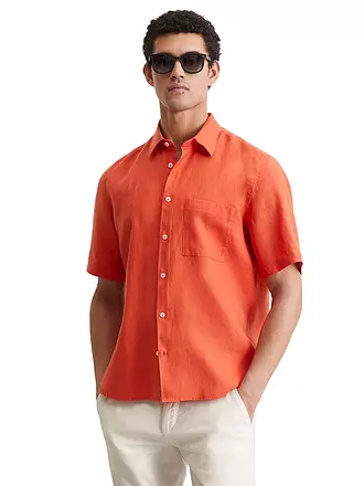 MARC O'POLO | Leinenhemd | rot