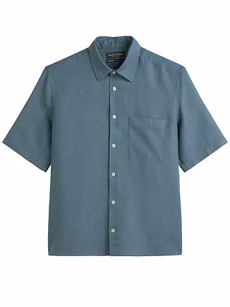 MARC O'POLO | Leinenhemd | blau