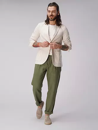 MARC O'POLO | Leinenhose | olive