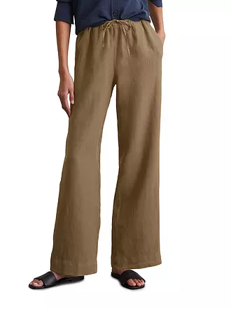 MARC O'POLO | Leinenhose | senf