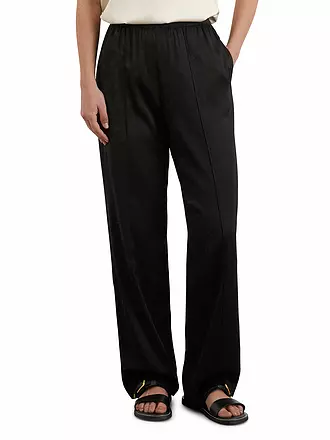 MARC O'POLO | Marlenehose | schwarz